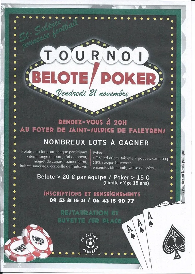 poker foot