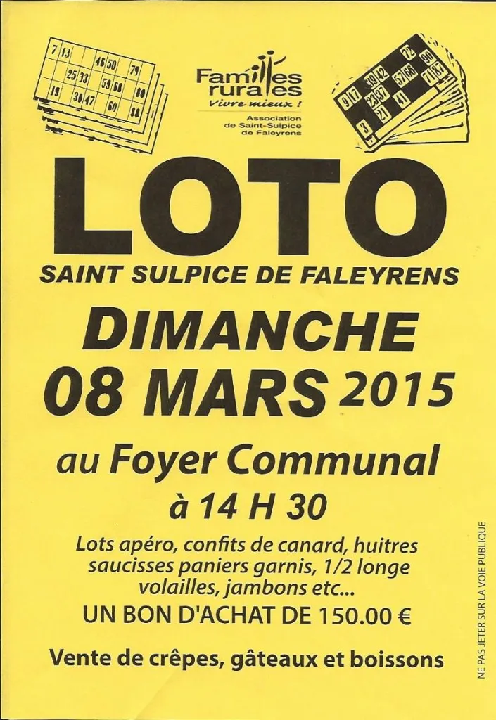 loto familles rurales
