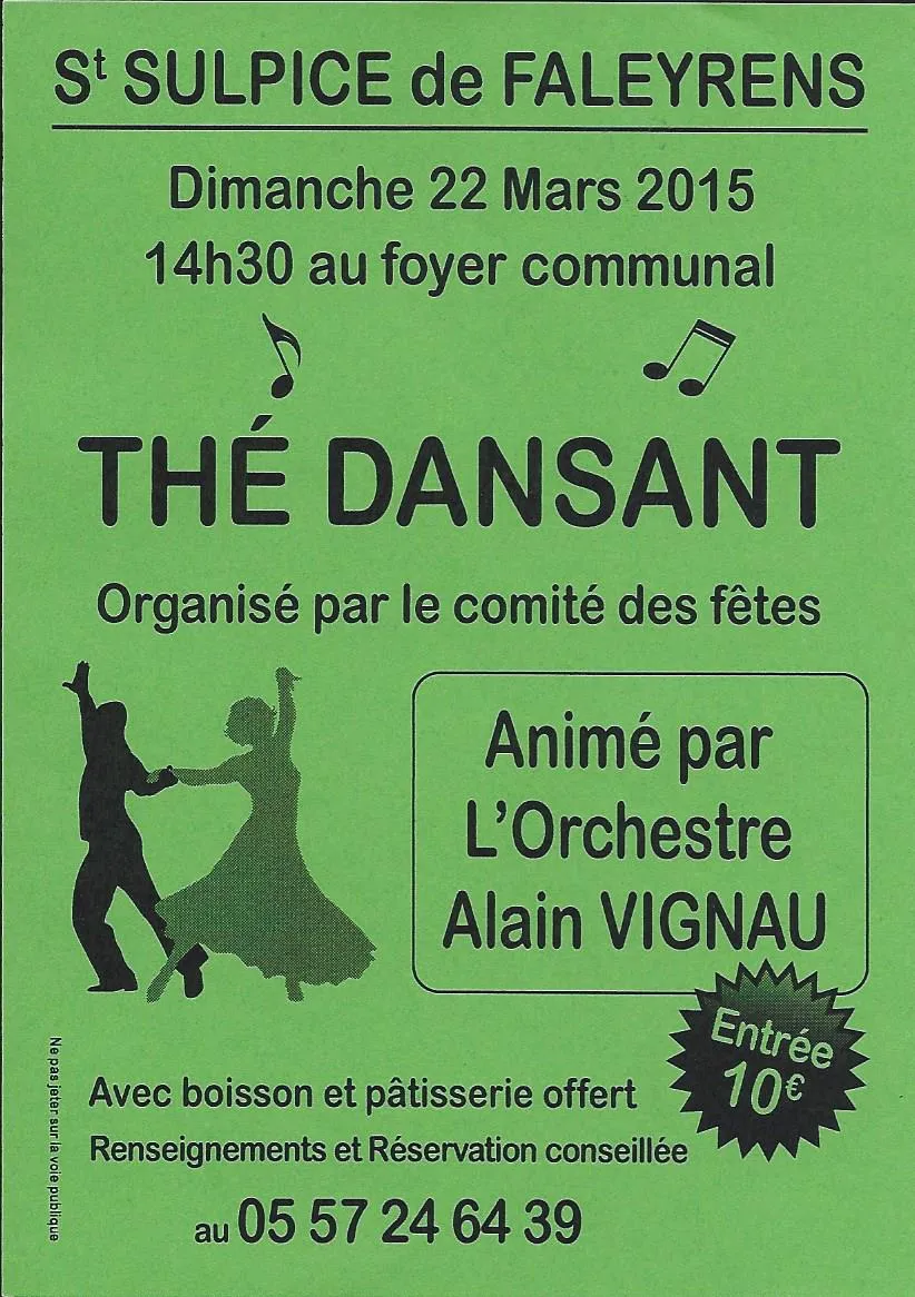 thé dansant