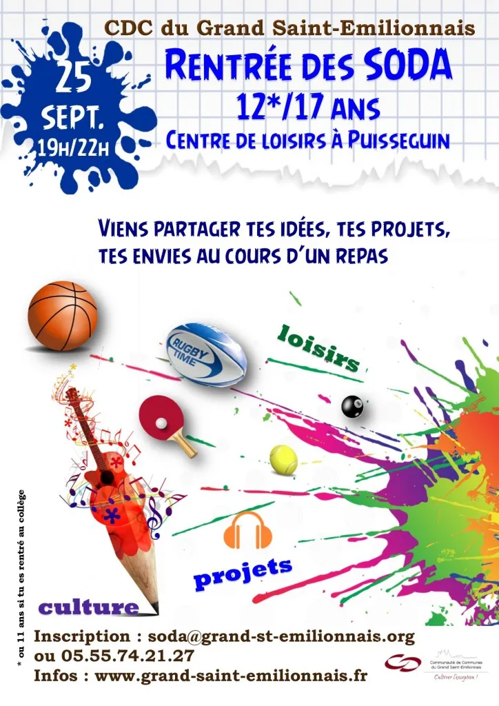 Rentrée SODA