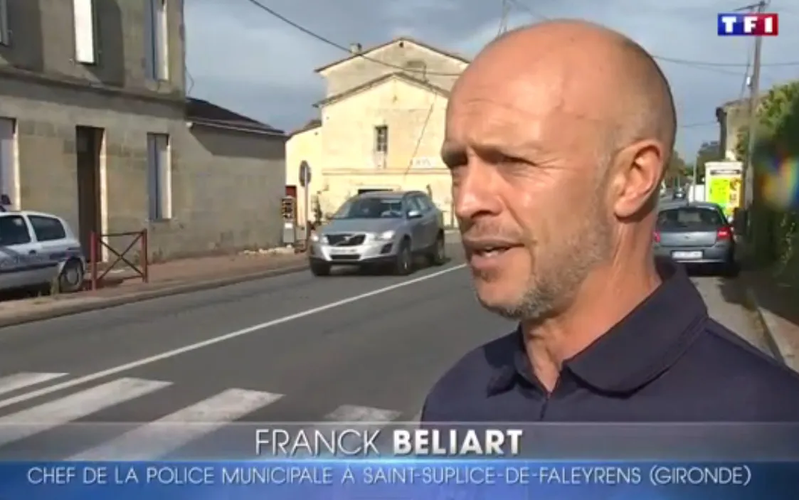 Un radar qui flashe notre policier sur TF1 !