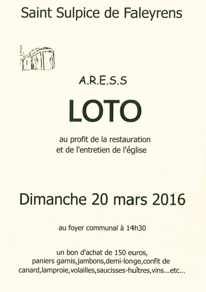 Loto de l’Aress
