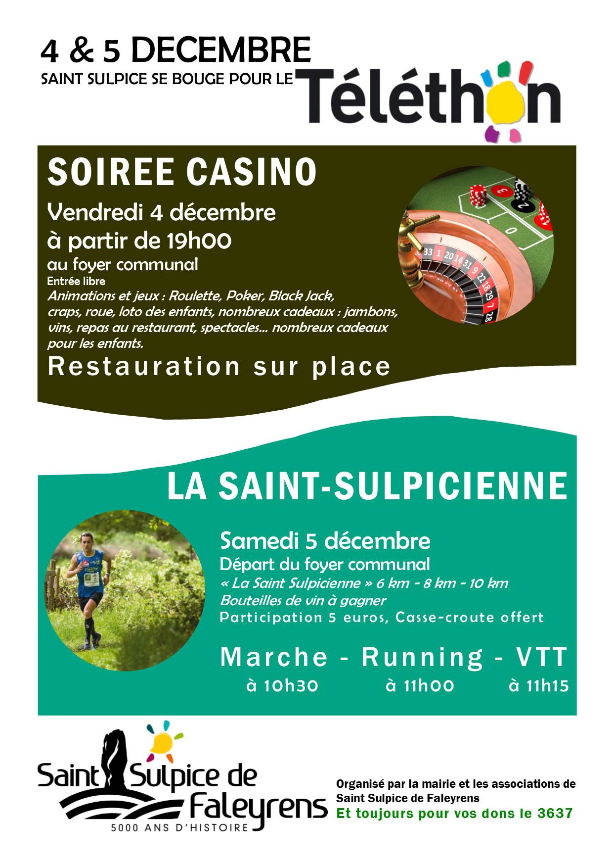 Saint Sulpice se bouge pour le Téléthon