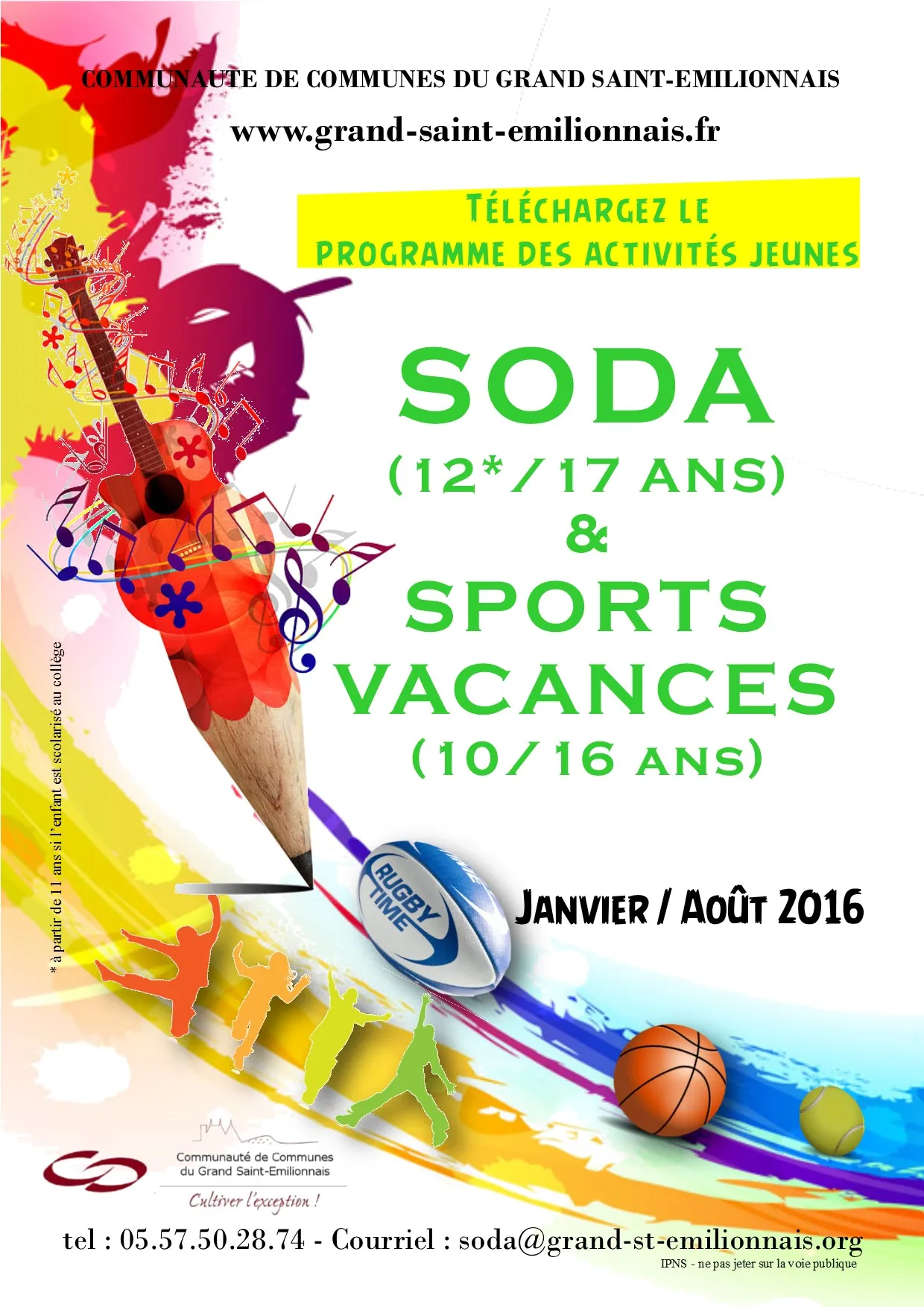 En 2016 vos ados ne vont pas s’ennuyer !