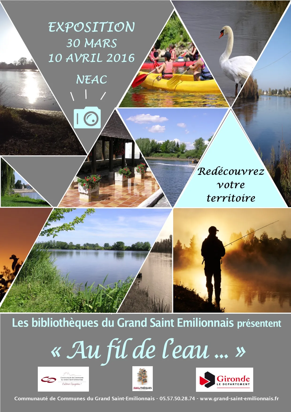 Exposition au fil de l’eau