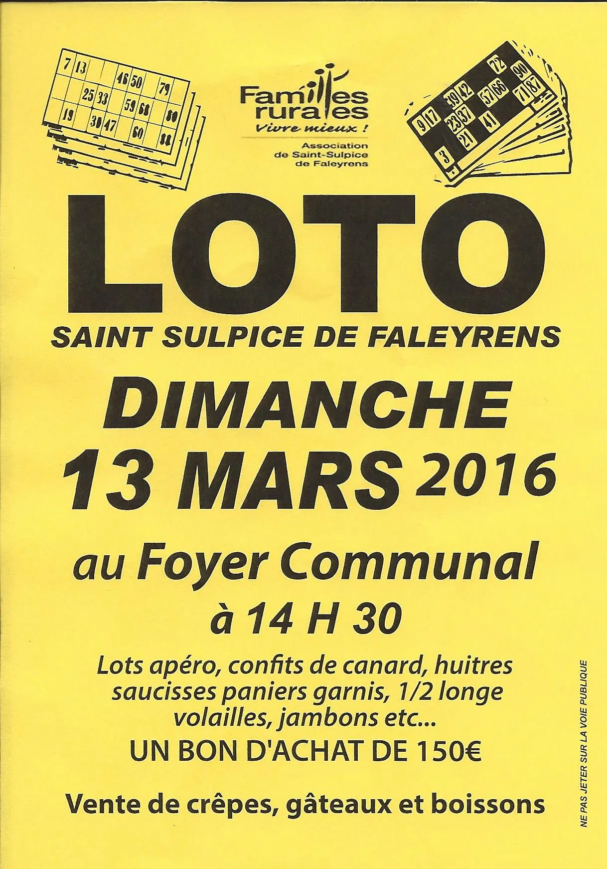 Loto Familles Rurales