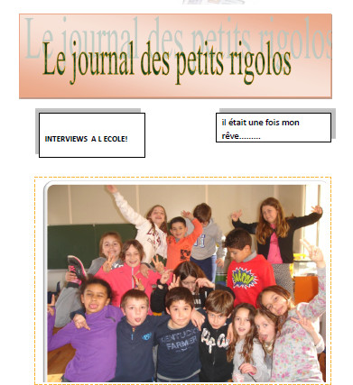 Un journal pour les activités Périscolaires