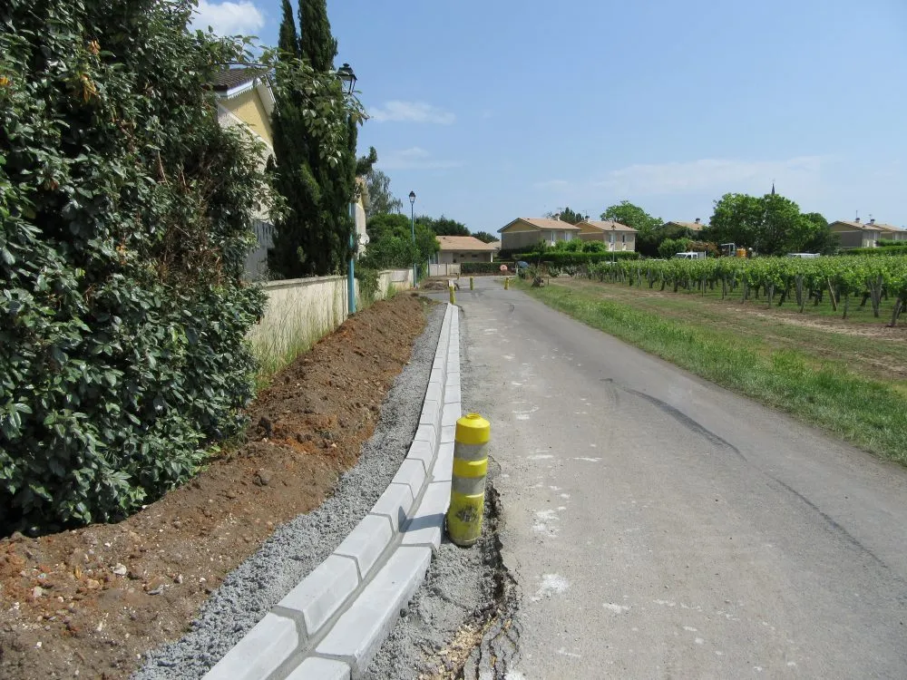 De nouveaux trottoirs