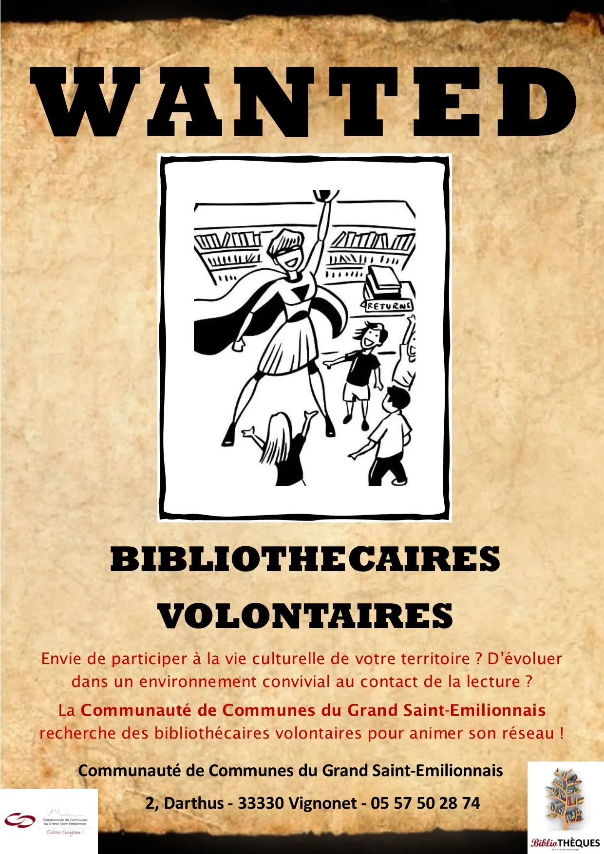 Faire vivre notre bibliothèque