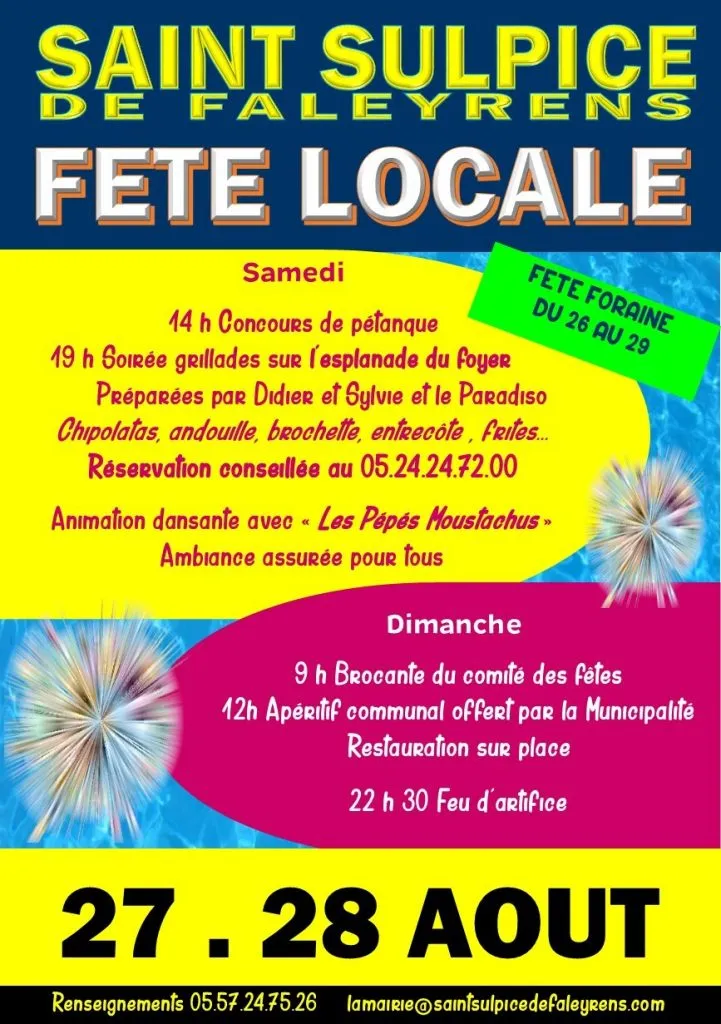 FLYER fete locale 2016