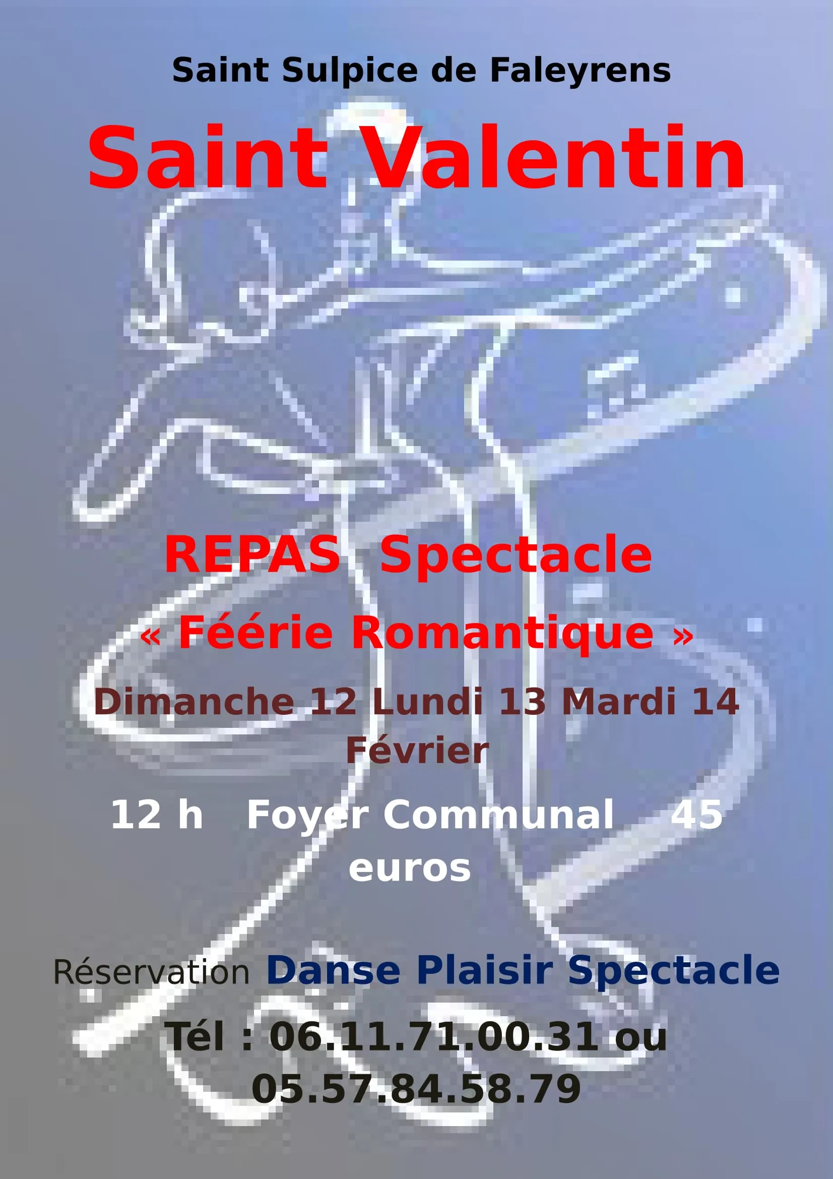 Repas spectacle « Féerie Romantique »