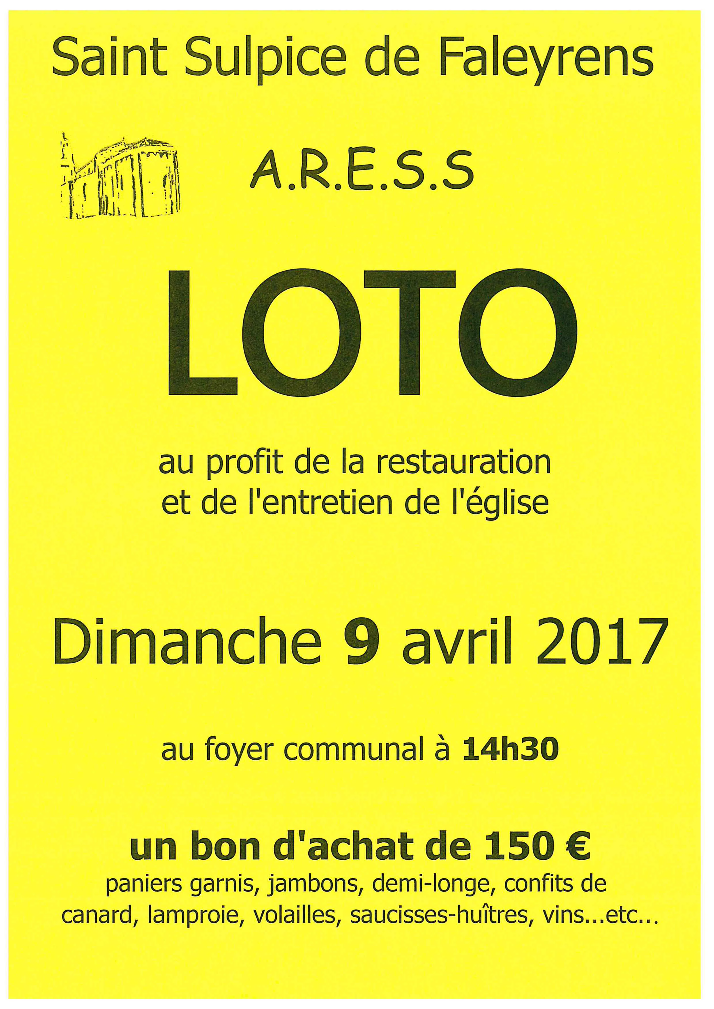 Loto de l’ARESS
