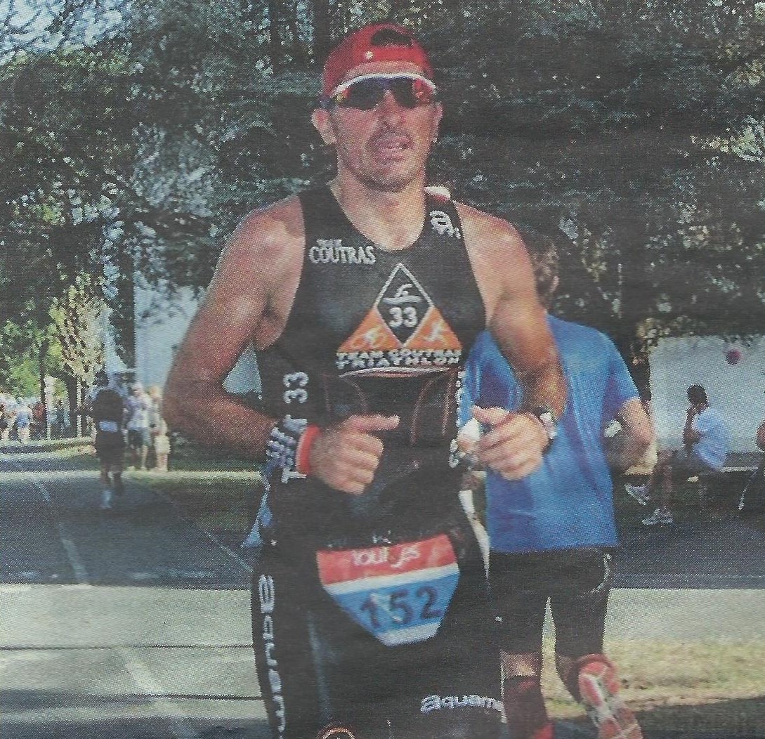 Nicolas Sarrazin, l’enfant du pays, champion de triathlon