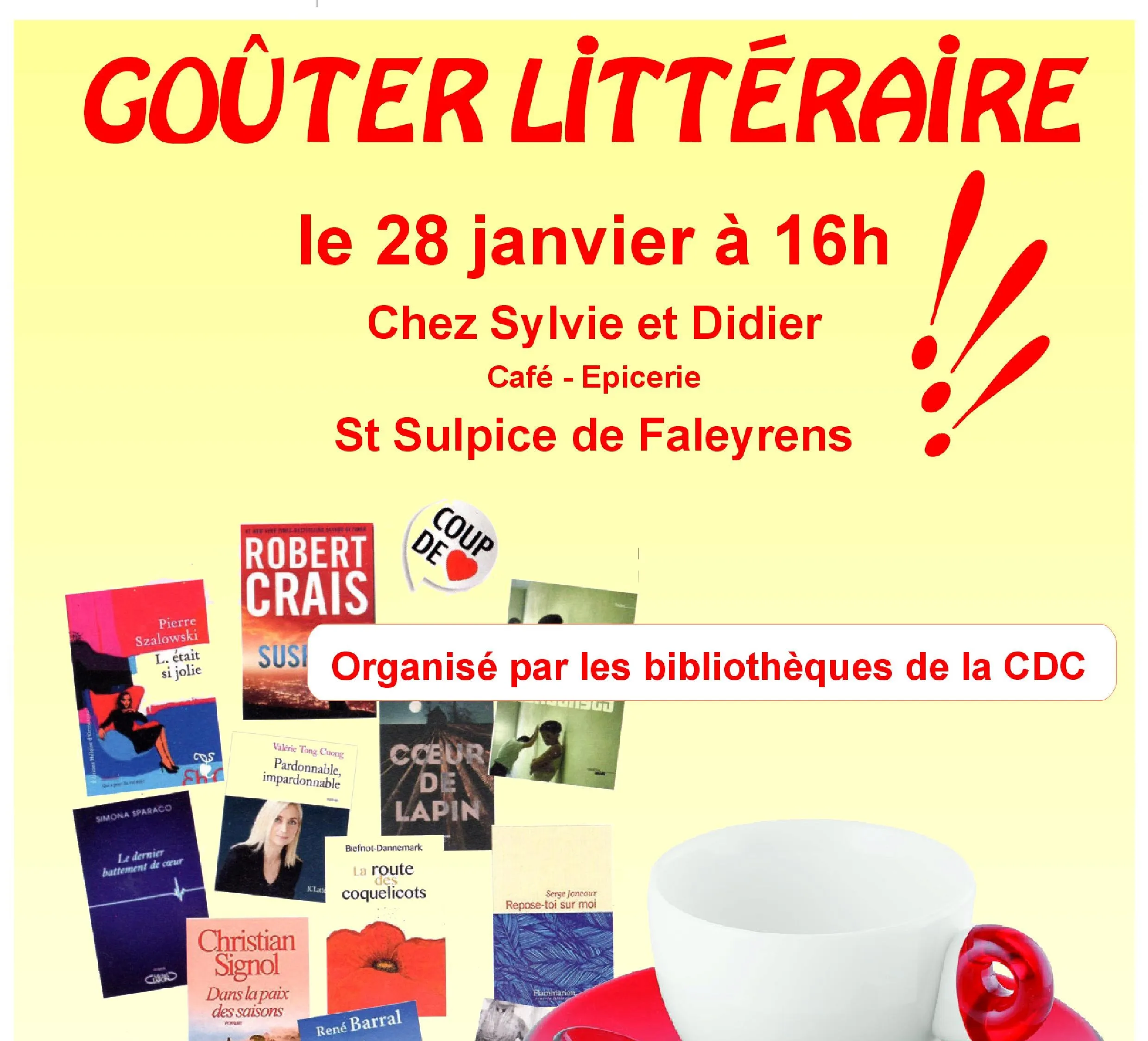 Participez à l’élection du Prix Littéraire du Grand Saint-Emilionnais