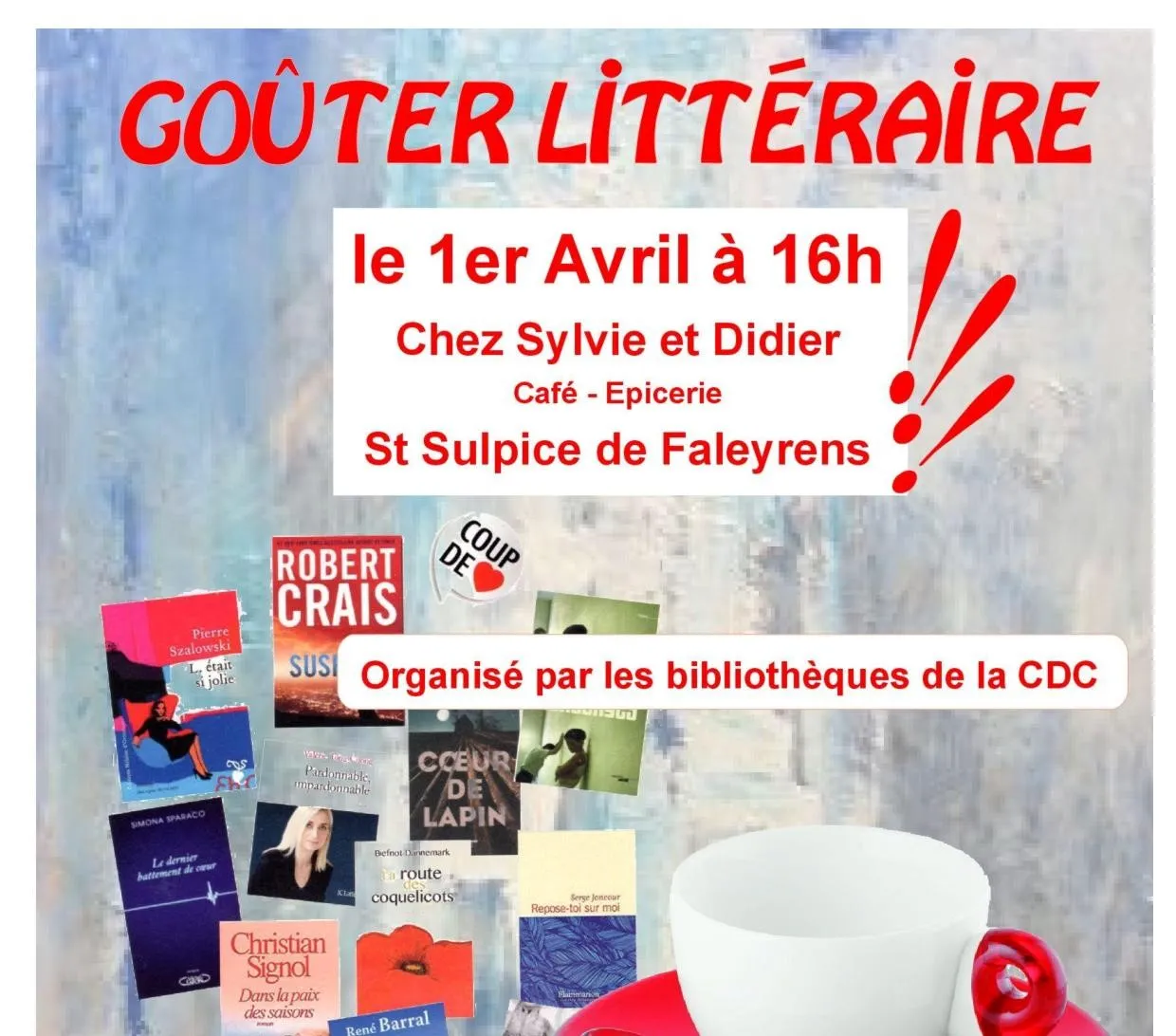 Goûter Littéraire
