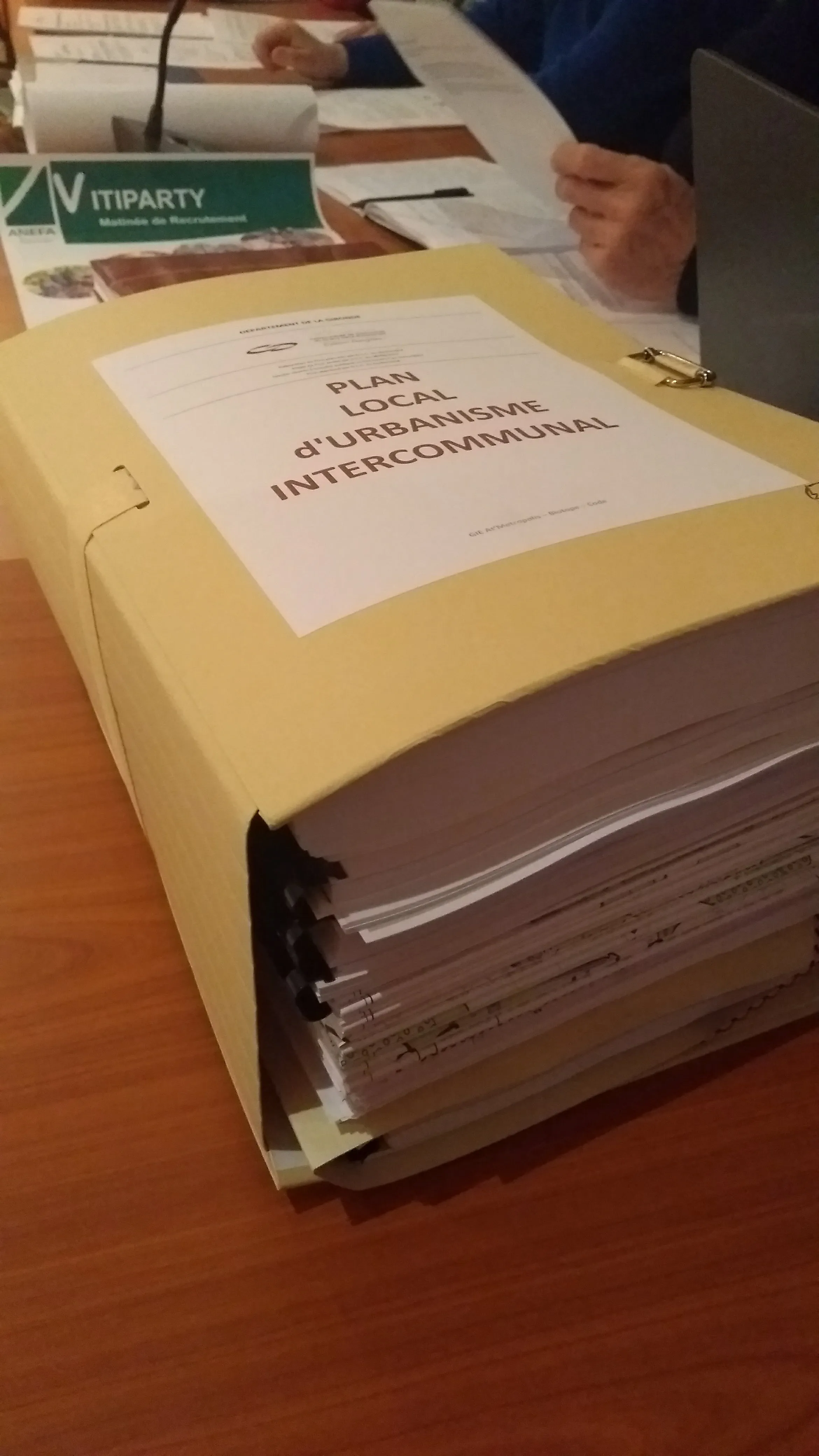 Le Plan Local d’Urbanisme Intercommunal adopté.