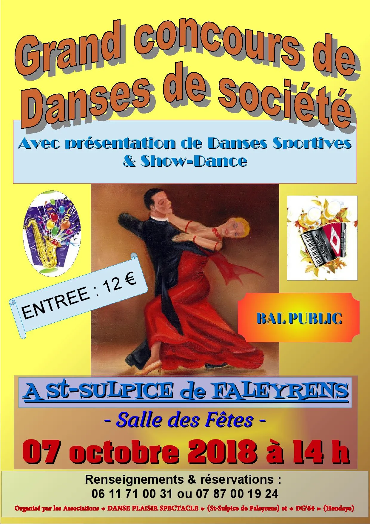 Concours de danses de société