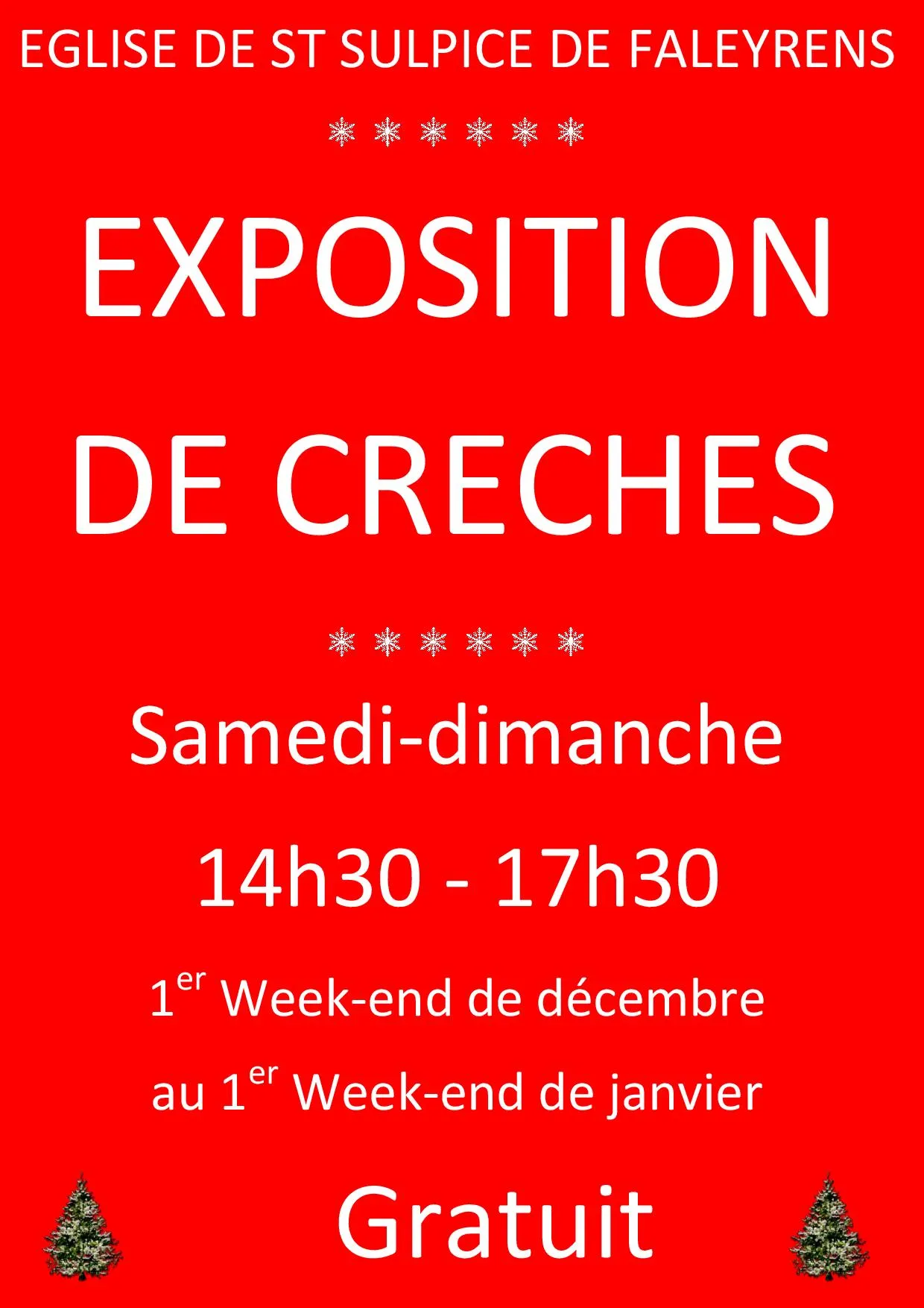 Exposition de crèches de Noël