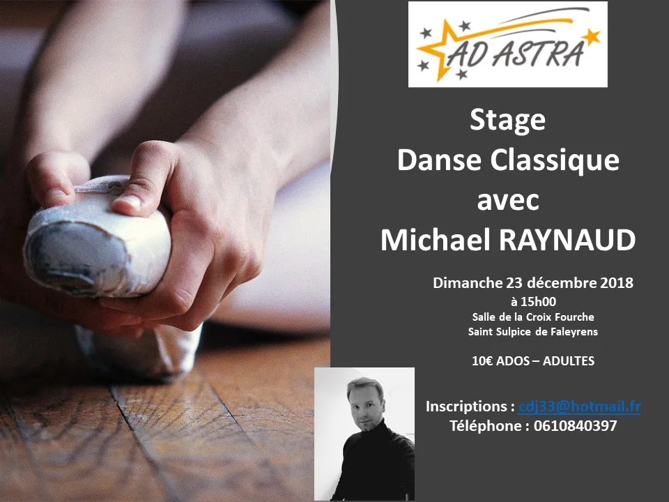 Stage de Danse classique le 23 décembre