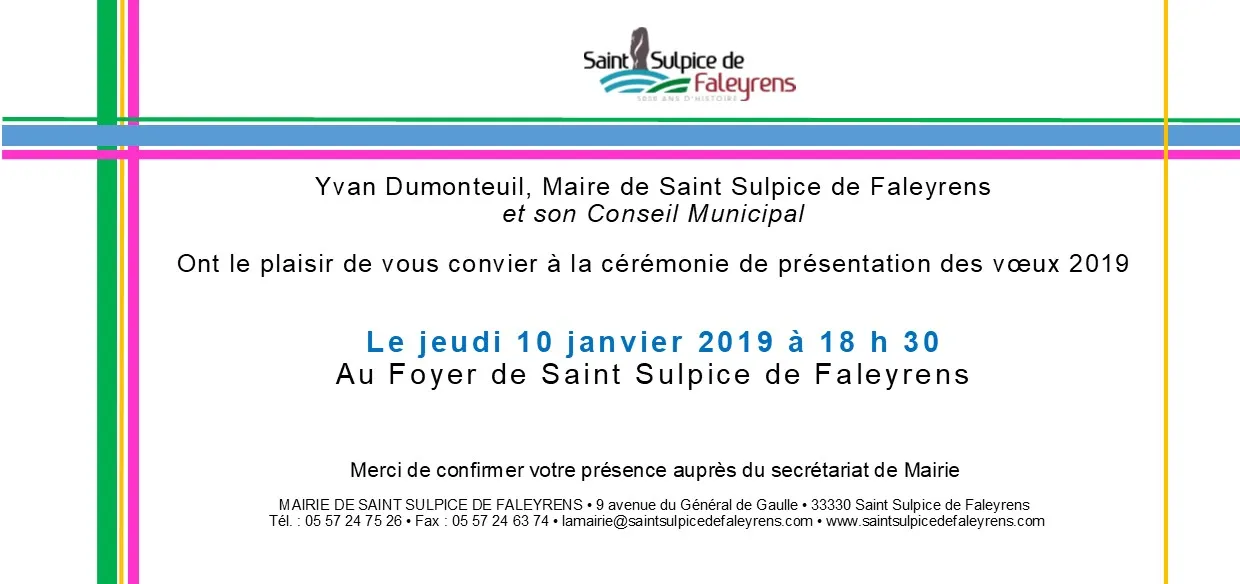 Cérémonie de Présentation des voeux