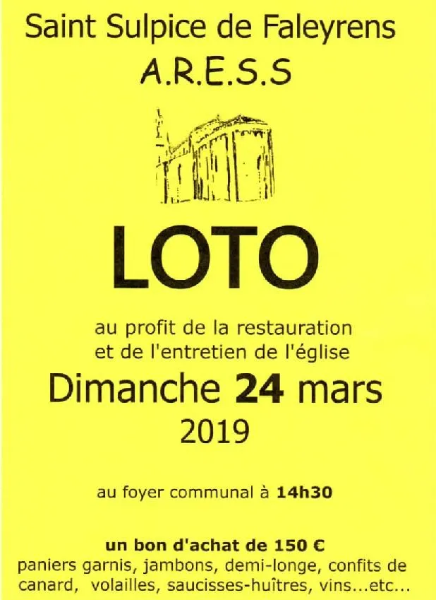 Loto de l’ARESS