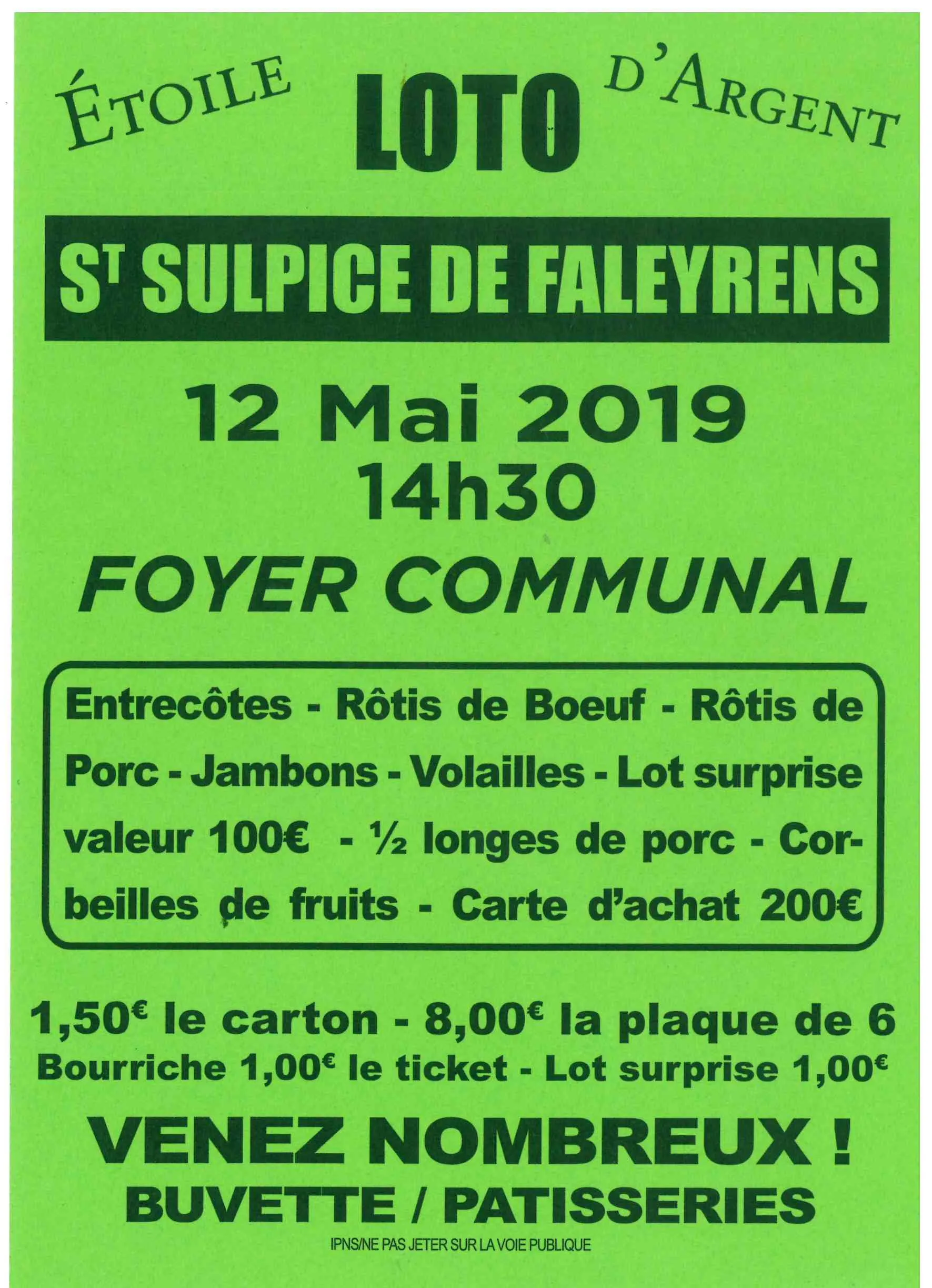 Loto de l’Etoile d’Argent