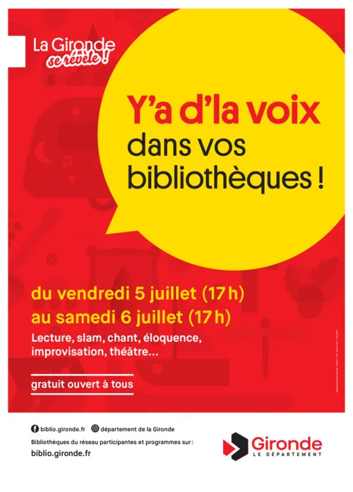 Y’a d’la voix à la médiathèque !