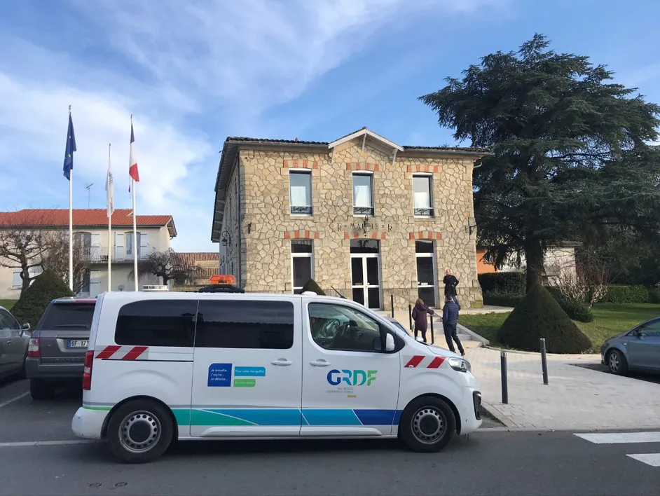 Le « Nez » de GRDF dans les rues de Saint-Sulpice de Faleyrens