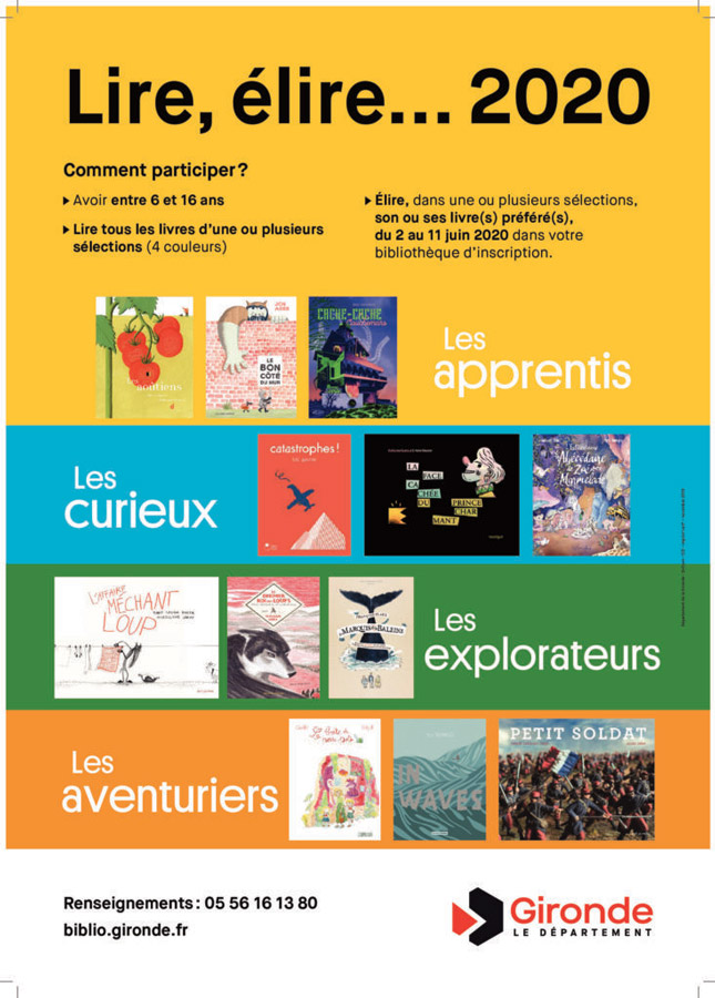 Affiche-LireElire2020-mediatheque Médiathèque