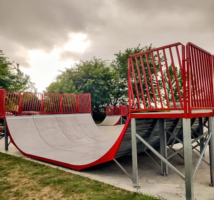Les nouveaux modules du Skate-Park