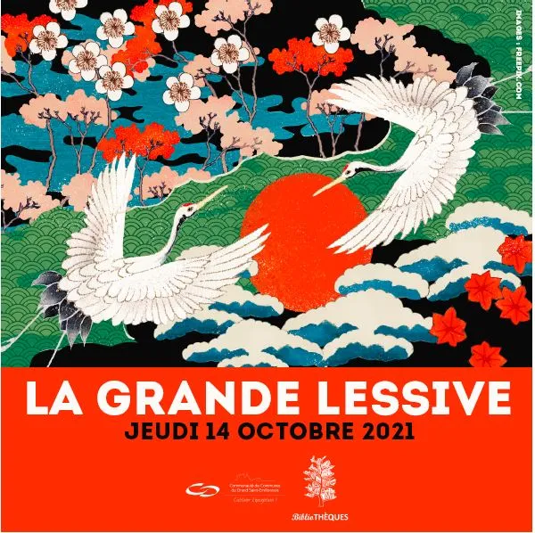 Manifestation LA GRANDE LESSIVE® à la médiathèque
