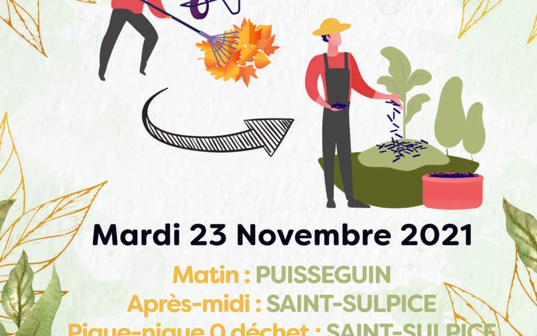 Journée de démonstration de broyage de branchage le 23 novembre