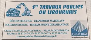 Travaux publics du Libournais